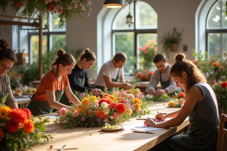 Nuestro taller de arreglos florales