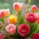 Ramo de flores frescas